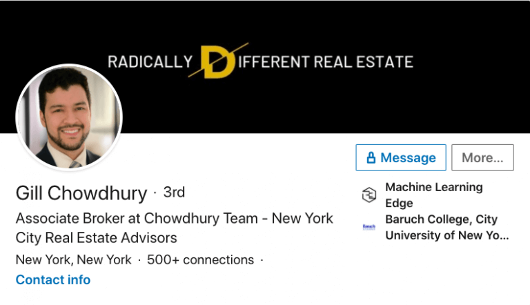 real-estate-linkedin-profile-example