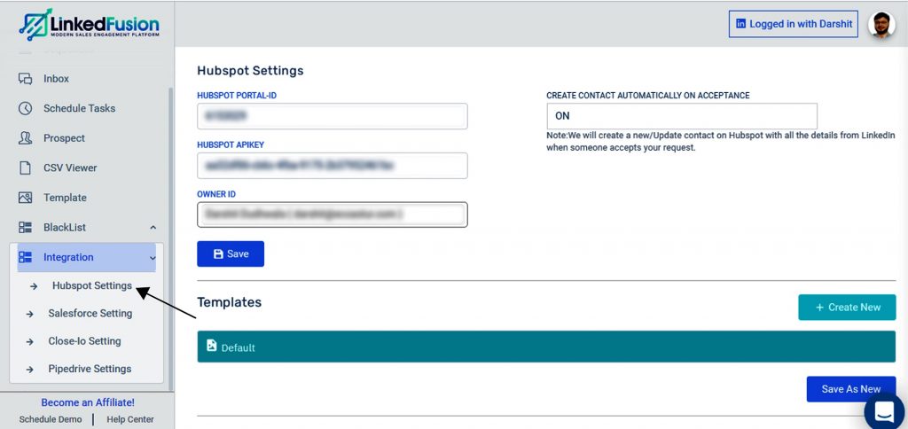 HubSpot-integration